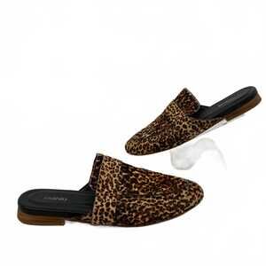 Kaanas Brown Fur Loafer | Women’s Flat Size 9